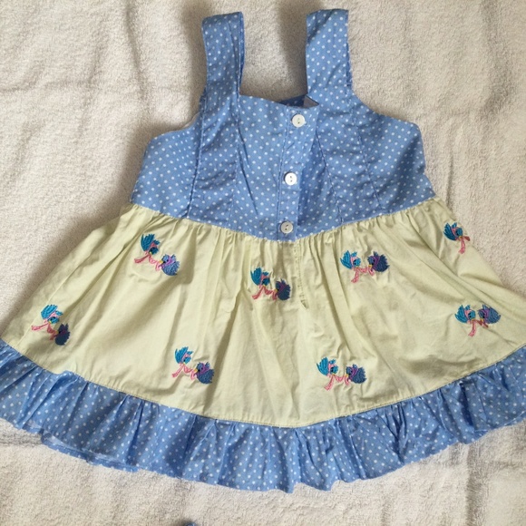 Disney Smocked Cinderella and the Mice Matching Set Size 4T - Picture 7 of 8